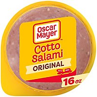 Oscar Mayer Cotto Salami Made with Chicken And Beef Pork Added Sliced Lunch Meat Pack - 16 Oz - Image 3