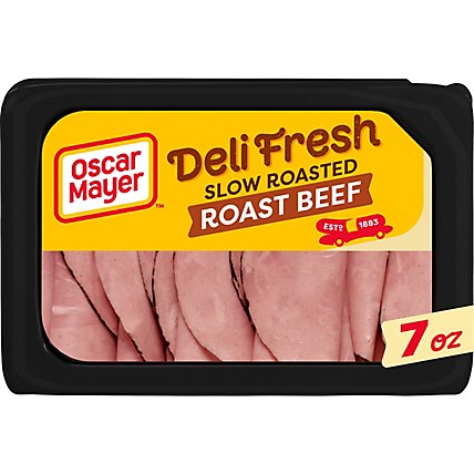 Oscar Mayer Deli Fresh Slow Roasted Roast Beef Sliced Lunch Meat Tray - 7 Oz - Image 3