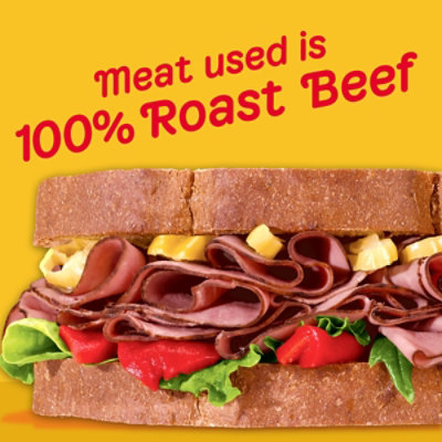 Oscar Mayer Deli Fresh Slow Roasted Roast Beef Deli Lunch Meat - 7 Oz - Image 2