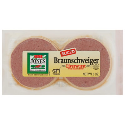 Jones Dairy Farm Sliced Braunschweiger - 8 Oz - Image 2