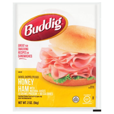 Buddig Ham Honey Original - 2.5 Oz
