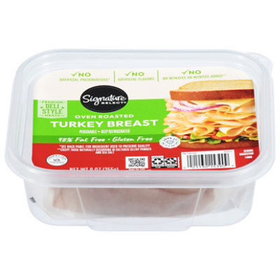 Signature Select Turkey Breast Oven Roasted 98% Fat Free - 8 Oz - Image 3