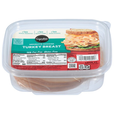 Signature Select Turkey Breast 98% Fat Free - 8 Oz