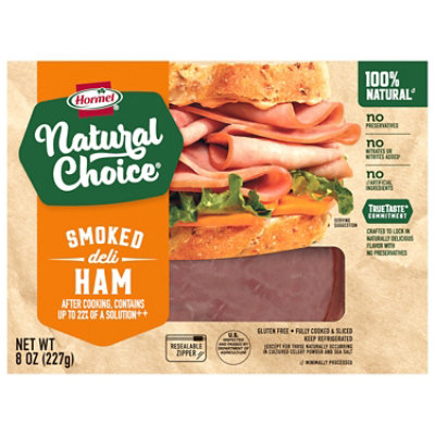 Hormel Natural Choice Ham Smoked - 8 Oz - Image 1