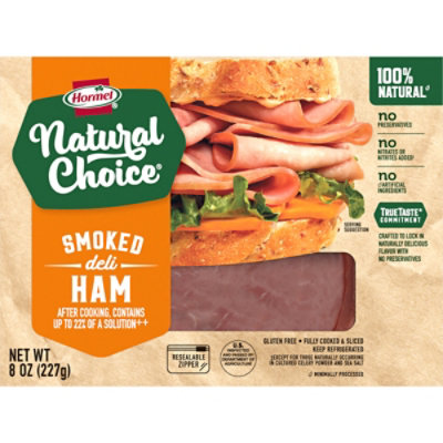 Hormel Natural Choice Ham Smoked - 8 Oz