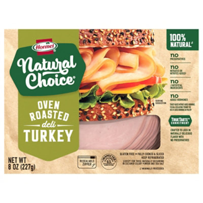 Hormel Natural Choice Oven Roasted Deli Turkey - 8 Oz.