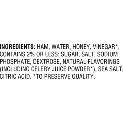 Hillshire Farm Honey Ultra Thin Sliced Ham Lunchmeat - 9 oz - Image 4