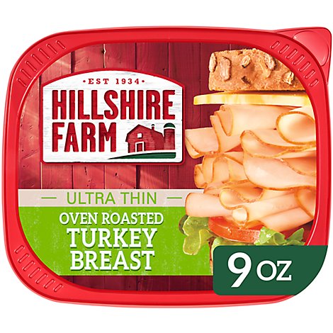 Hillshire Farm Ultra Thin Oven Roasted Turkey Breast - 9 Oz