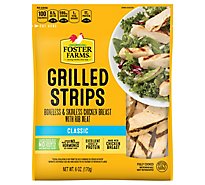 Foster Farms Chicken Breast Strips Grilled - 6 Oz
