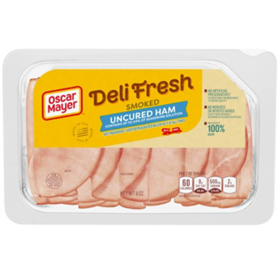Oscar Mayer Deli Fresh Ham Smoked Uncured - 9 Oz