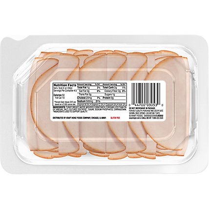 Oscar Mayer Deli Fresh Smoked Turkey Breast Sliced Lunch Meat Tray - 9 Oz - Image 6