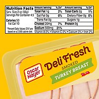 Oscar Mayer Deli Fresh Smoked Turkey Breast Sliced Lunch Meat Tray - 9 Oz - Image 5