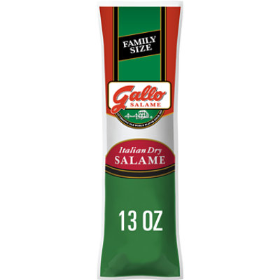 Gallo Salame Italian Dry Salame Chub Family Size - 13 Oz - Image 1