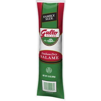 Gallo Salame Italian Dry Salami Chub Deli Lunch Meat Family Size - 13 Oz - Image 3