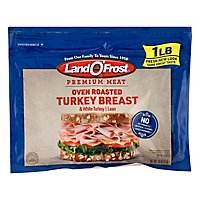 Land O Frost Premium Turkey Breast & White Turkey Lean Oven Roasted - 16 Oz - Image 3