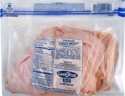 Land O Frost Premium Turkey Breast & White Turkey Lean Oven Roasted - 16 Oz - Image 7