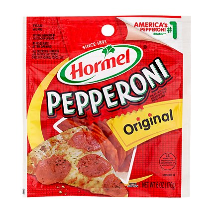 Hormel Pepperoni Original - 6 Oz - Image 1