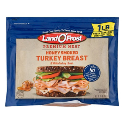 Land O Frost Premium Honey Smoke Turkey Breast - 16 Oz - Image 2