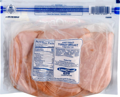 Land O Frost Premium Honey Smoke Turkey Breast - 16 Oz - Image 5