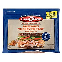 Land O Frost Premium Turkey Breast Honey Smoke - 16 Oz - Image 1