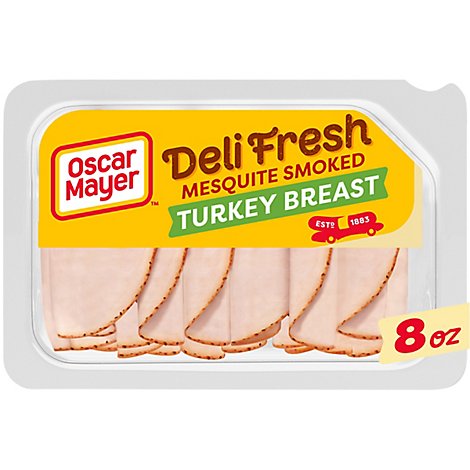 Oscar Mayer Deli Fresh Turkey Breast Mesquite Smoked - 8 Oz