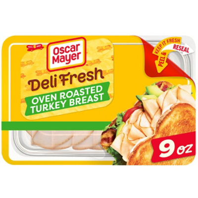 Oscar Mayer Deli Fresh Oven Roasted Turkey Breast for a Low Carb Lifestyle Tray - 9 Oz - Image 1