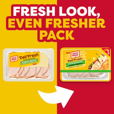 Oscar Mayer Deli Fresh Oven Roasted Turkey Breast for a Low Carb Lifestyle Tray - 9 Oz - Image 6