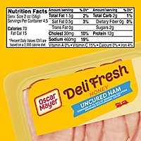 Oscar Mayer Deli Fresh Honey Uncured Ham Sliced Lunch Meat Tray - 9 Oz - Image 9