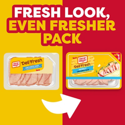 Oscar Mayer Deli Fresh Honey Uncured Sliced Ham Deli Lunch Meat - 9 Oz - Image 5