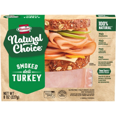 Hormel Natural Choice Turkey Deli Smoked Sliced - 8 Oz - Image 3