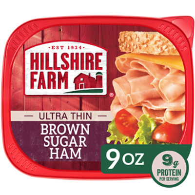 Hillshire Farm Ultra Thin Sliced Lunchmeat Brown Sugar Ham - 9 Oz - Image 2