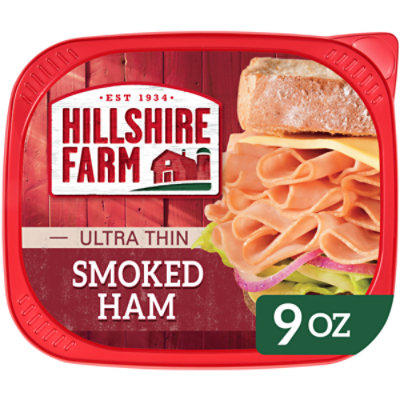 Hillshire Farm Ultra Thin Sliced Lunchmeat Smoked Ham - 9 Oz - Image 1