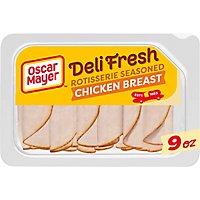 Oscar Mayer Deli Fresh Rotisserie Seasoned Chicken Breast - for a Low Carb Lifestyle Tray - 9 Oz - Image 1
