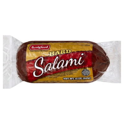 Bridgford Salami Hard - 12 Oz - Image 1