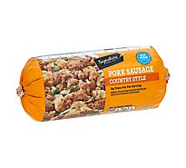 Signature SELECT Pork Sausage Roll Country Style - 16 Oz