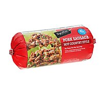 Signature SELECT Pork Sausage Roll Hot Country Style - 16 Oz