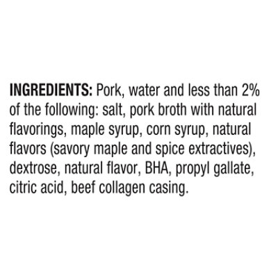 Johnsonville Vermont Maple Syrup Breakfast Sausage - 12 Oz. - Image 3