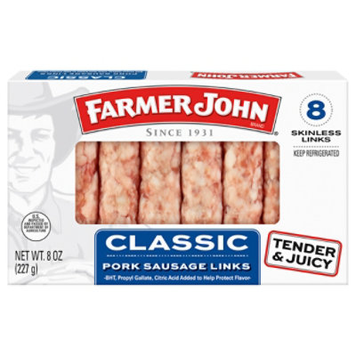 Farmer John Smoked Sausage Hot - 14 Oz - Albertsons