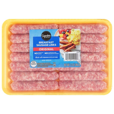 Signature SELECT Breakfast Sausage Links - 12 Oz - Image 2