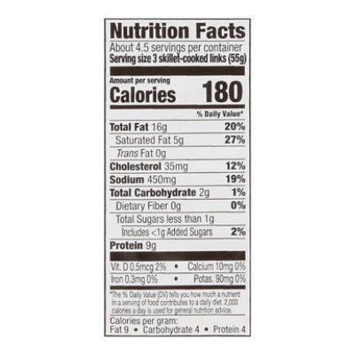 Signature SELECT Breakfast Sausage Links - 12 oz - Image 3
