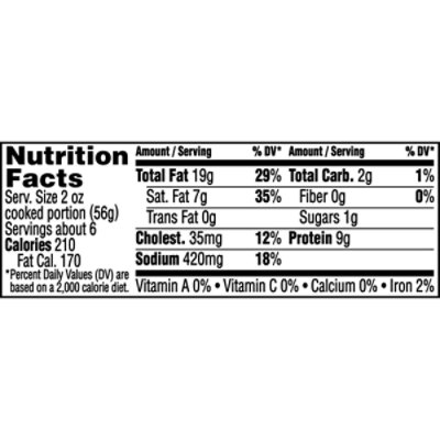 Jimmy Dean Premium Regualar Pork Sausage Roll - 16 oz - Image 4