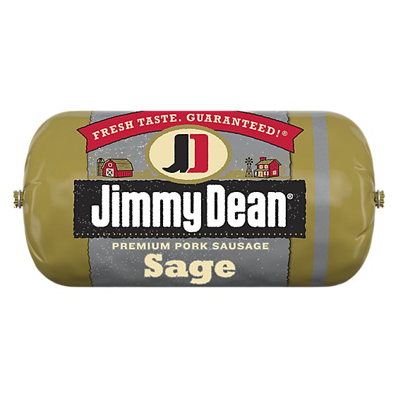 Jimmy Dean Premium Pork Sage Sausage Roll - 16 Oz