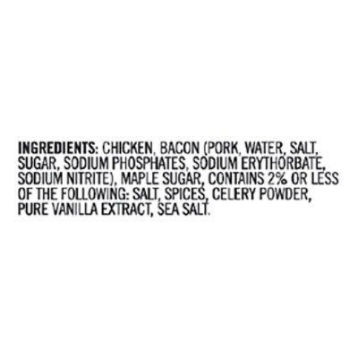 Aidells Smoked Chicken Sausage Breakfast Links Maple Smoked Bacon 10 Count - 8 Oz - Image 5