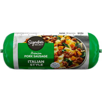 Signature SELECT Pork Sausage Roll Italian Style - 16 Oz - Image 1