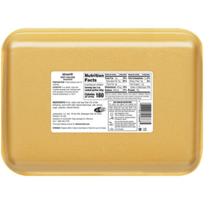 Johnsonville Hot Ground Pork - 16 oz - Image 2