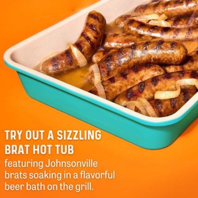 Johnsonville Brats Beer Bratwurst Sausage - 19 Oz - Image 2