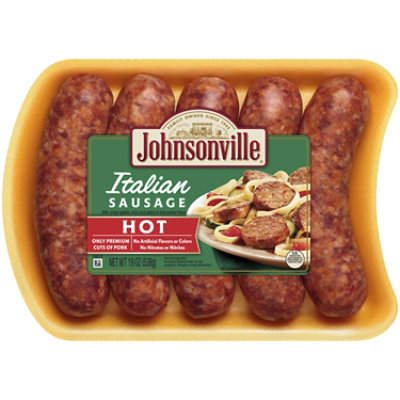 Johnsonville Hot Italian Sausage - 19 Oz