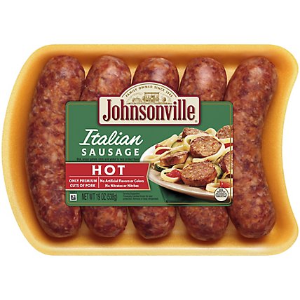 Johnsonville Italian Sausage Hot - 19 Oz. - Image 2