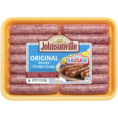 Johnsonville Original Recipe Breakfast Sausage - 12 Oz