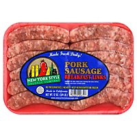 New York Style Sausage Company Pork Sausage Breakfast Links - 12 Oz - Image 1